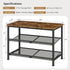 3-Tier accommodate 10-12 Shoe Rack for Entryway, Metal Shoe Rack with Storage Shelves and Spacious Top, Adjustable, It