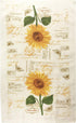 American Linen Sunflower Decor Set, Oven Mitts and Pot Holders - Kitchen Towels and Dish Cloths Sets
