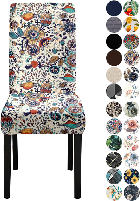 Chair Covers for Dining Chair Set of 4, Stretchy Soft Parson Chair