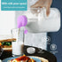 2 Pack 64 Oz 1 3 2 2 1/2 Heavy Duty Glass Milk Bottle with Silicone Spout and Reusable Airtight SCREW LID, Qt Glass