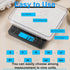 Digital Food Kitchen Scale, YONCON 3000g/0.1g High Accuracy Mini Pocket Scale for Cooking, Baking, Jewelry (Batteries
