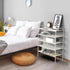 5-Tier SIMPLE HOUSEWARE Shoe Rack Storage Organizer, White