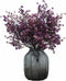 JAKY-Global 6 Bundle Babys Breath Fabric Cloth Artificial Flowers for Wedding Party Decoration (Autumn Purple)