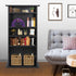 5 Nova Microdermabrasion Tier DVD cd Storage DVD Shelf Adjustable Bookshelf Bookcase Media Storage Organizer Cabinet