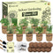 10 Herb Garden Planter Indoor Kit, 44pcs Complete Kitchen Herb Starter Set