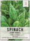 Seed Needs, Giant Noble Spinach Seeds - 250 Heirloom Seeds for Planting