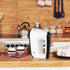 Moss & Stone Electric Hand Mixer, 250W, 6 Speed with Snap-On Storage Case, 4 Stainless Steel Accessories for Baking