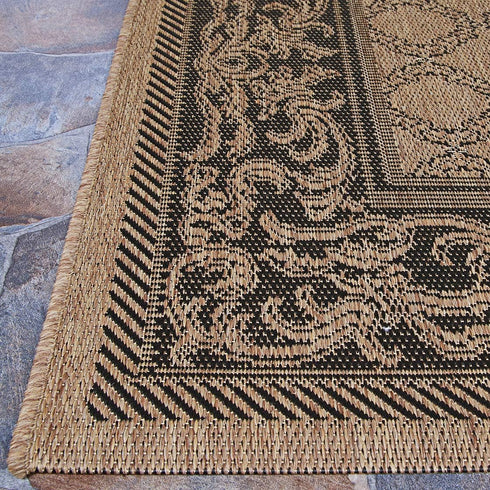 Couristan Recife Garden Lattice Indoor/Outdoor Area Rug, 3'9" x 5'5"