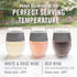 Host Wine Freeze Cup Set of 2, Plastic Double Wall Insulated Wine Glasses with Freezing Gel, 8.5 oz Mint