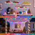 2 Pack 400 132ft 8 JMEXSUSS Multicolor Fairy Lights Battery Operated, Total LED Multicolor String Lights with Remote