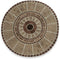 Jobar Decorative Stretch Table Cover (Mosaic), One Size, 1 Count (Pack of 1)