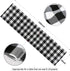 Plaid Table Runner for Christmas Decorations, 2 Packs 13x108 Inch Black White Table Runner, Buffalo Plaid Table Runners