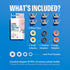 Flip-It! Bottle Emptying Kit – 6 Bottle Pack, Fits Most Plastic Bottles, Pastel Color Edition