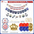 Pirese Nautical Birthday Banner, Nautical Birthday Decorations, Boat Party Decorations, Ocean Birthday Decorations |