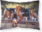Caroline's Treasures BDBA0276PILLOWCASE Basset Hound Puppies Fabric Standard Pillowcase, Lightweight Super Soft