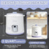 Party Desserts 2 (2 Party Dessert Electric Greek Yogurt Maker Machine with Strainer, Automatic Yogurt Maker for Home