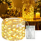 16FT 50 LED Fairy Lights Battery Operated with Timer, 8 Modes USB