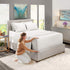 Hearth & Harbor Extra Deep Pocket Queen Sheet Set - 6 Piece Set Fits Mattresses Up to 24 Inches Deep