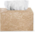 Towel(1-Carved Hennaja Leather Cover for Disposable Paper Hand Towel Box, Compatible with Kleenex Paper Hand Beige)