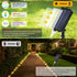 33FT 100 18 5 LED Solar Rope Lights, Colors with Timer, Modes, Waterproof Plug-in Remote Control Camping String Lights