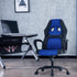 BORGEBY 360Swivel, Blue Massage Gaming Chair for Kids, Ergonomic Office Chair Computer Chair with Adjustable High Back