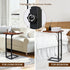 Premium Adjustable C-Shaped End Table for Couch, Mini Side Tables for Sofa, Small Coffee Table with Metal Frame