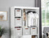 DECOMOMO Storage Bins, Cube Storage Bin with Label Holders, Fabric Storage Cubes for Organizing