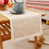 15.75 x23.6 Tablecloth Nightstand End Tabletop Dust Cover Night Stand Table Linen - Khaki