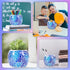 Scented Candle Holder, Handmade Mosaic Glass Tea Light Holder for Aromatherapy & Party Décor (Blue)