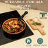 Moss & Stone Copper Pots and Pans Set - Nonstick, Removable Handle Cookware, 7 Pcs Aluminum Camping Set