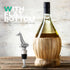 Homestia Giraffe Wine Stoppers - Stainless Steel Reusable Bottle Stopper with Silicone Seal