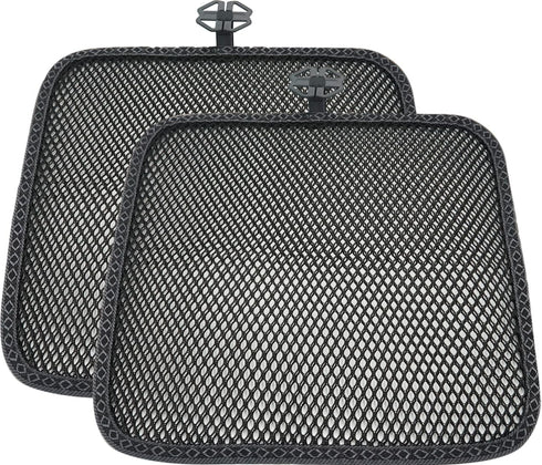 carrotez 2 Pack Double Breathable 3D Air Mesh Cool Seat Cushion Pad