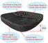Outward Gear 10-Inch Seat Cushion for Square Collapsible Stools (Exclude Stool), Original & Authentic Thick Chair Pad
