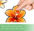Mfault Summer Gnome Window Clings, 9 Sheets Tropical Tiki Flamingo Parrot Stickers for Seasonal Home Kitchen Decor
