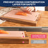 TPU Scratch-Resistant Cutting Board Mat - 14.5" x 9", More Durable Than Silicone, Flexible, Dishwasher Safe