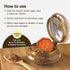 JBK Pottery Terracotta Brown Sugar Saver Handmade Terra Cotta Keeper with Decorative Flower Discs Food-Safe, Made