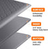 TranquilRelax 4/5 Inch 17.3"x 60" Thick Anti-Fatigue Kitchen Mat Water Resistant Non-Slip Kitchen Floor Mat Ergonomic