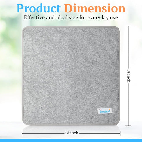 EstyFanZ (1 Gray Faraday Blanket - Piece) EMF Blocker for Home, Comfy Radiation Protection While Using Your Laptop