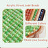 INCH EMPIRE Summer Cool Acrylic Pink Rosy, 678pcs Beads Car Seat Cover Office Home Chair Cushion