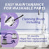 Handheld Vacuum Cordless Upgrade 10000PA, Mini Vacuum with LED Light for Home, Car, and Pet Hair Cleaning