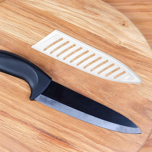 PATIKIL PP Safety Knife Cover Sleeves, 5 Pack Universal Knife Sheath for 3.5" Paring Knife