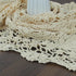15 60 inch kilofly Handmade Crochet Cotton Lace Table Runner Tablecloth, x