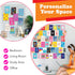 Artivo Bright Indie Collage Kit, 50 Set 4x6 inch Aesthetic Pictures for Teen Girls Bedroom Decor