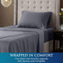 Utopia Bedding Twin Sheets Set - Soft Brushed Microfiber for Twin Size Bed - Includes 1 Fitted, 1 Flat, & 1 Pillow Case