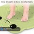 JOYCANO 18mm 30"x18" Upgraded Kids Bathtub Mat Non Slip, Low-Odor Natural Rubber Bath Mat with Strong Suction Cups
