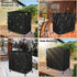 RGQSUN 80-100 Patio Cooler Cart Cover,Fits for Most Quart Rolling Cooler Cart,Waterproof Patio Ice Chest Protective