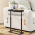 TUTOTAK End Table, Side Table, Tall Couch Table, Sofa Table, Living Room,