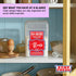 5LB Stay Fresh Clear Storage Container - BPA Free Plastic Canister for Kitchen Pantry, Baking Needs - Holds Bag - Large
