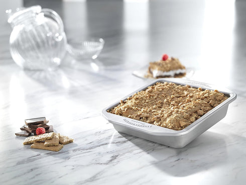 USA Pan American Bakeware Classics 8 Inch Square Baking Pan, Aluminized Steel