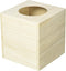Artemio Wooden Tissue Box Square, 14cm x 13cm x 13cm